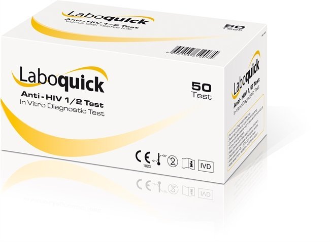 Laboquick Anti HIV 1/2 Test 50 Adet